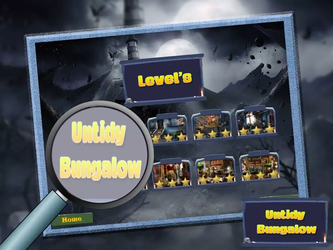 Untidy Bungalow : A Hidden Object Mystery iPad  Screenshots
