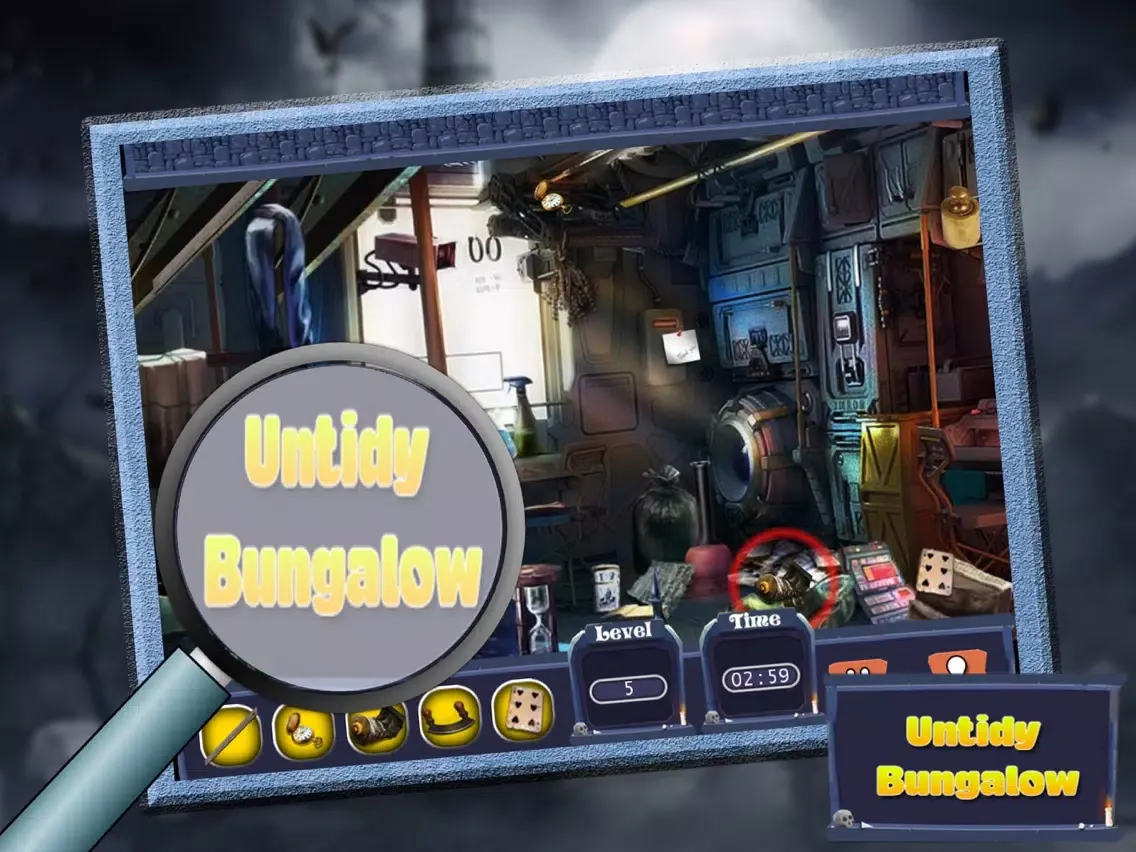 Untidy Bungalow : A Hidden Object Mystery iPad  Screenshots