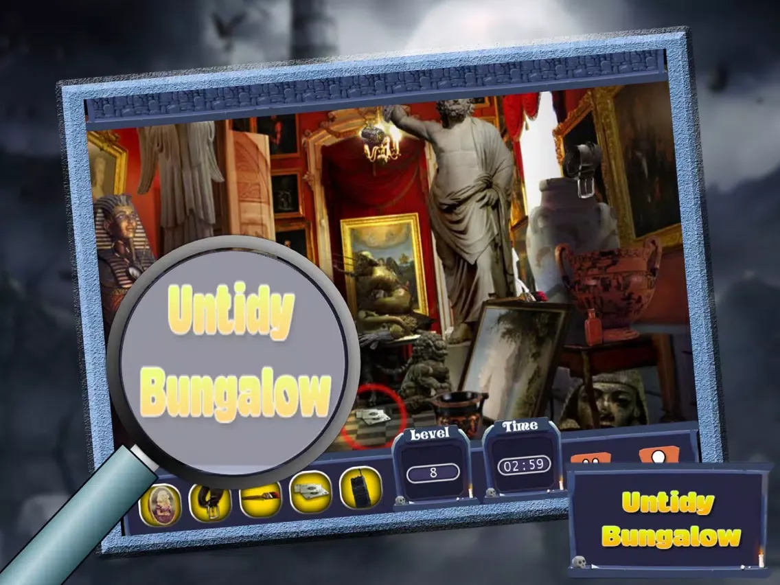 Untidy Bungalow : A Hidden Object Mystery iPad  Screenshots