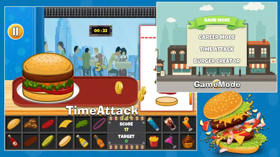 Yummy Burger Mania应用截图