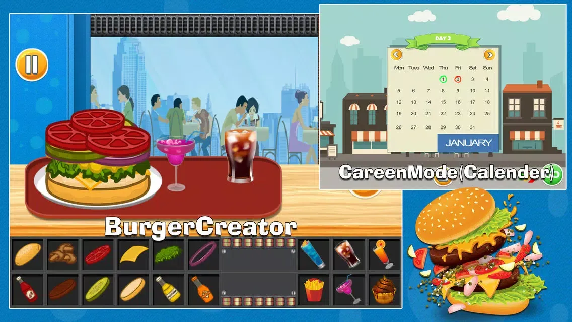 Yummy Burger Mania应用截图