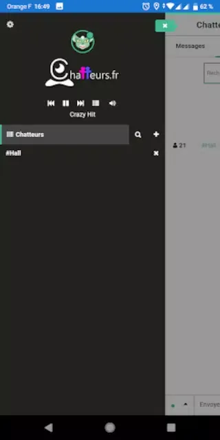 Capturas de pantalla de Chat ado