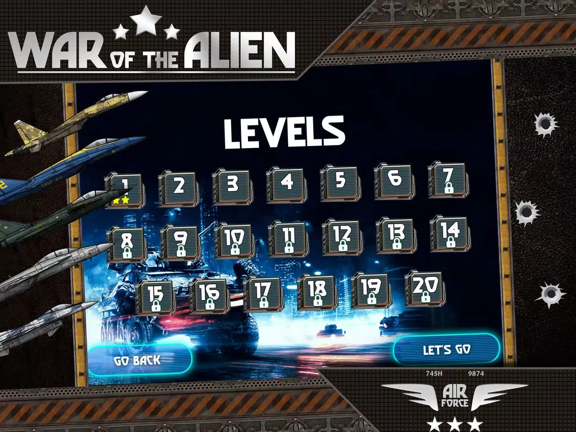 Alien War : The Next Planet Attack iPad  スクリーンショット