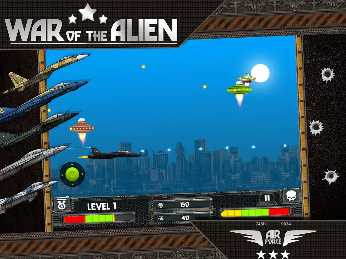 Alien War : The Next Planet Attack iPad  スクリーンショット
