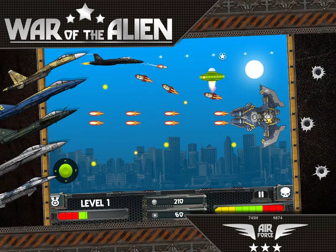 Alien War : The Next Planet Attack iPad  スクリーンショット