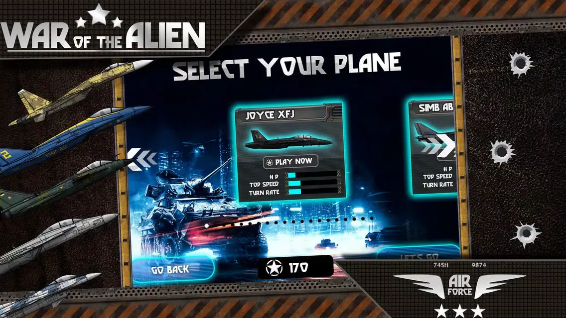 Alien War : The Next Planet Attack スクリーンショット