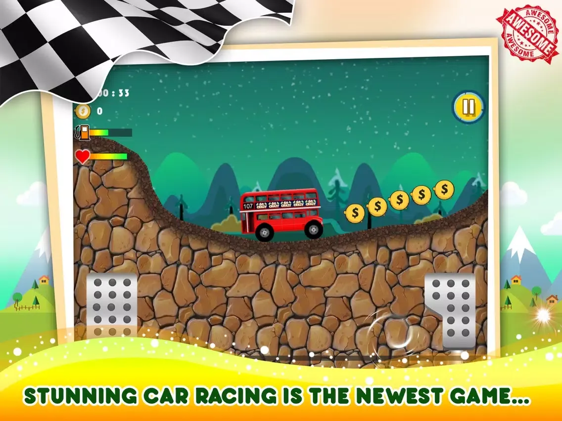 Stunning Car Trip iPad  Screenshots