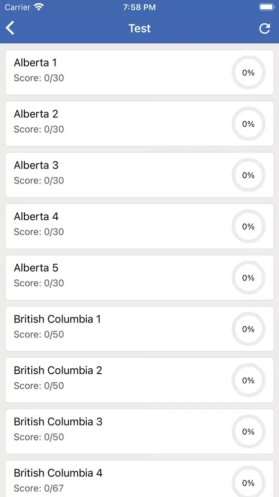 Canada Driving G1 Test應用截圖