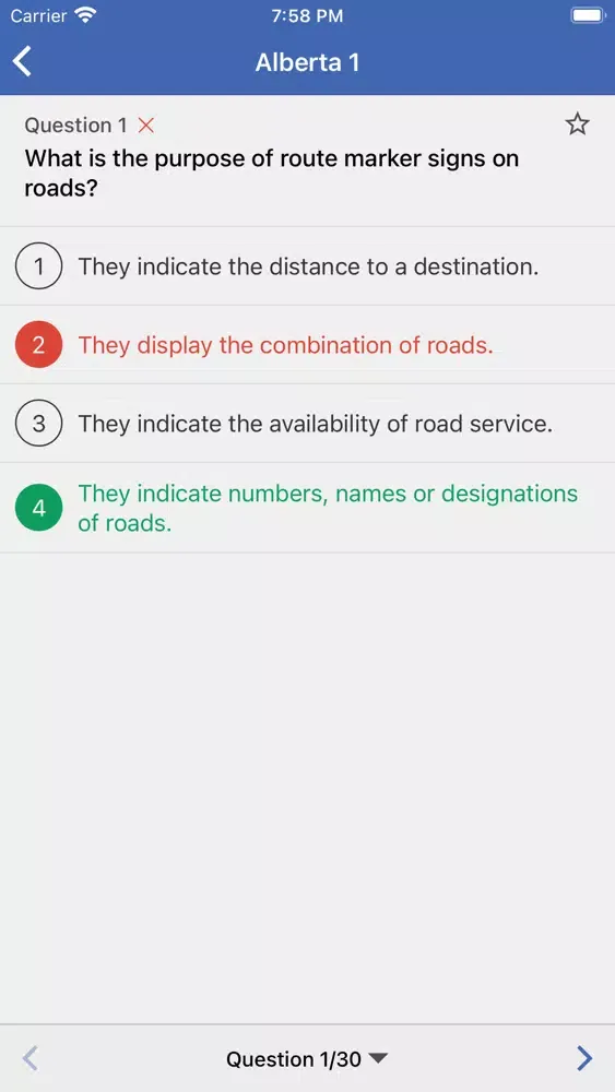 Canada Driving G1 Test應用截圖
