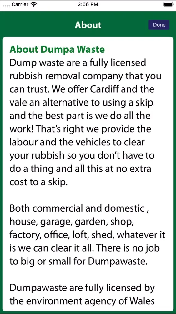 Dumpa Waste - Rubbish Removal 스크린샷