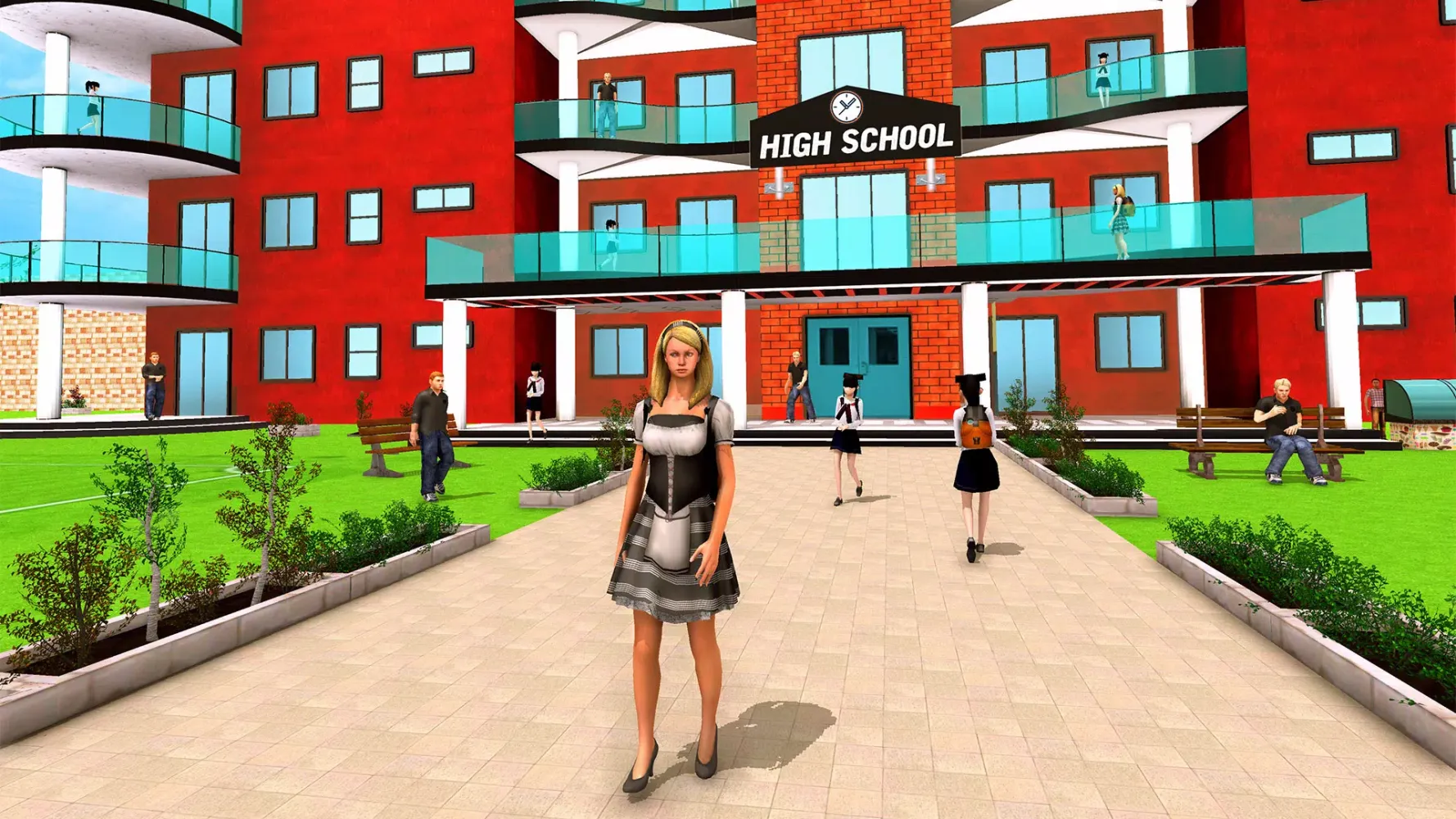My High School Games Girl Life应用截图