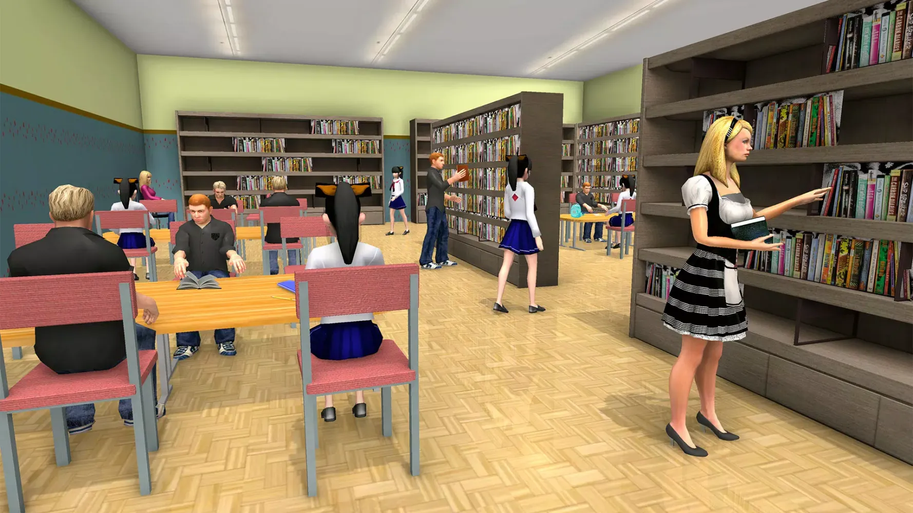 My High School Games Girl Life应用截图