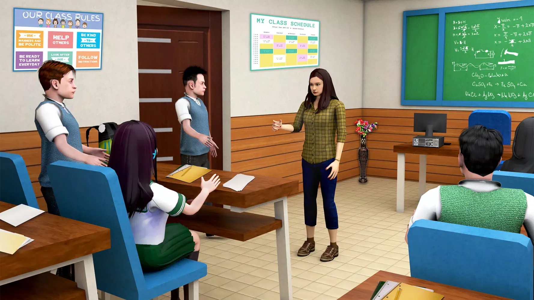 High School Boy Simulator Life स्क्रीनशॉट