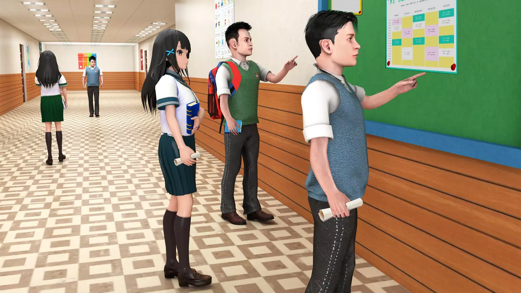 High School Boy Simulator Life स्क्रीनशॉट