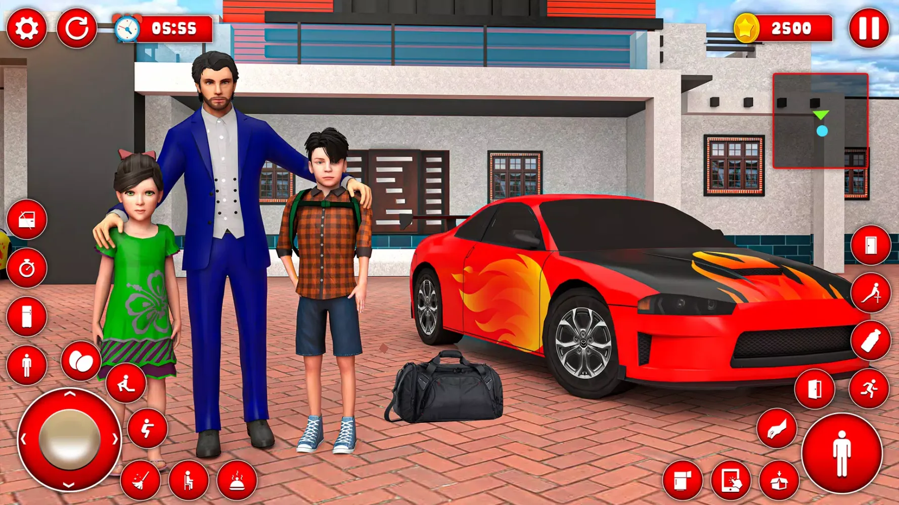 Virtual Single Dad Simulator Screenshots
