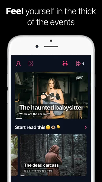 Whisper - scary chat stories Screenshots