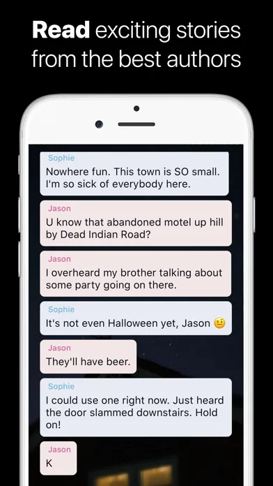 Whisper - scary chat stories Screenshots