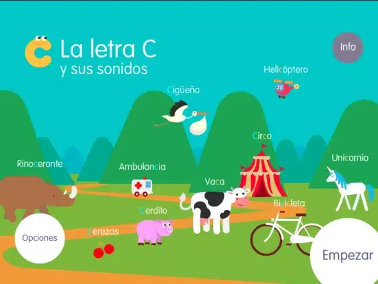 La letra C y sus sonidos iPad  스크린샷