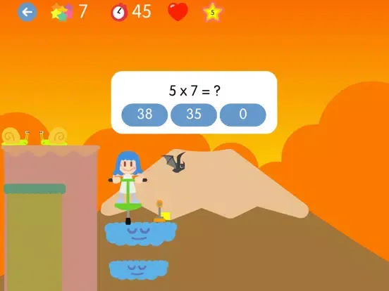 Zrzuty ekranu Multiplication Math Game iPad 