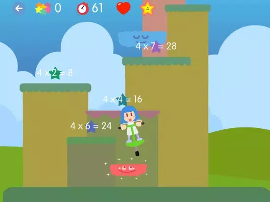 Zrzuty ekranu Multiplication Math Game iPad 