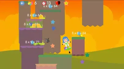 Zrzuty ekranu Multiplication Math Game