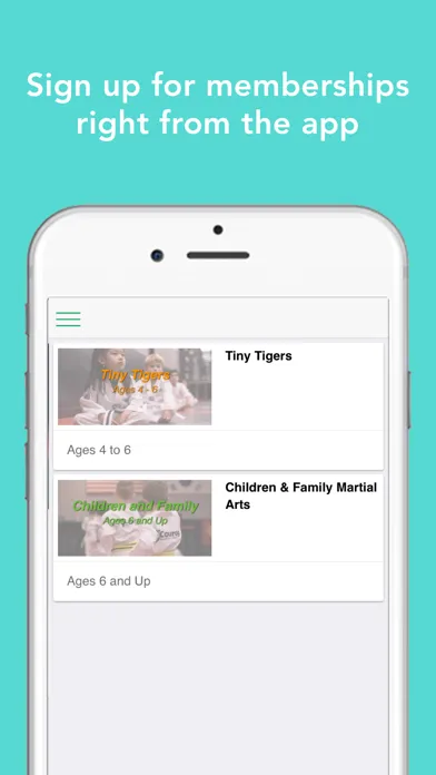Capturas de tela do Dunamis Karate