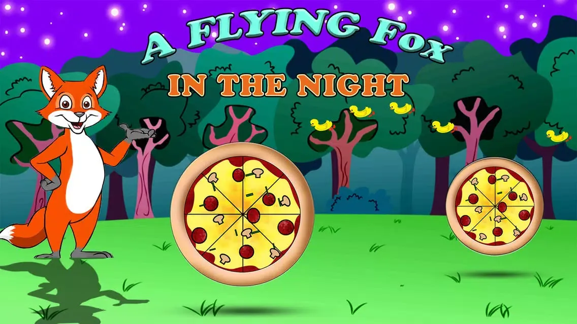 Flying Foxy Nights in Dark Valley Pizza Party سکرین شاٹس