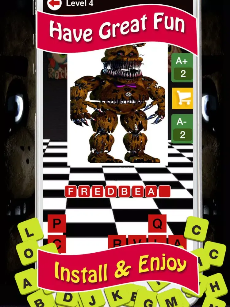 Capturas de tela do Trivia & Quiz For Five Night At Freddys ! iPad 
