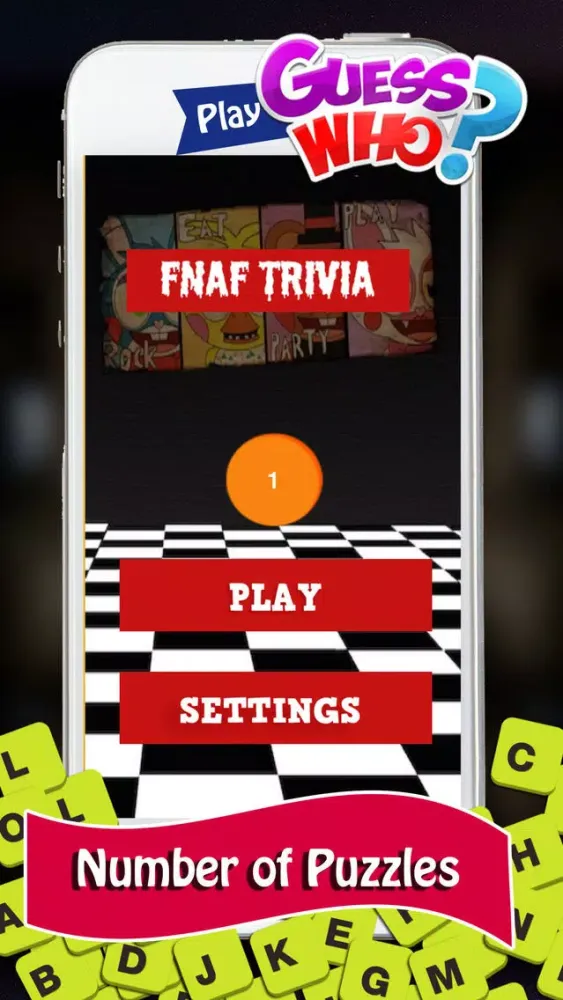 Capturas de tela do Trivia & Quiz For Five Night At Freddys !