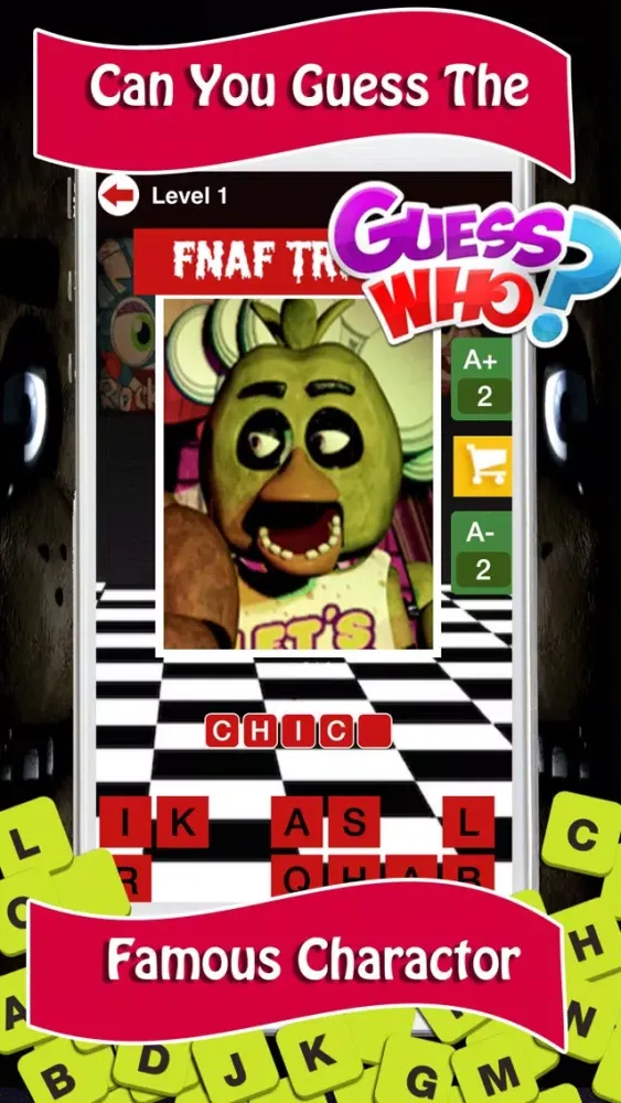 Capturas de tela do Trivia & Quiz For Five Night At Freddys !