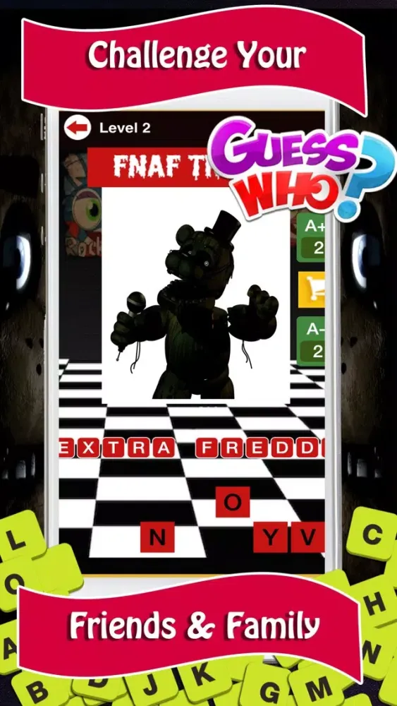 Capturas de tela do Trivia & Quiz For Five Night At Freddys !