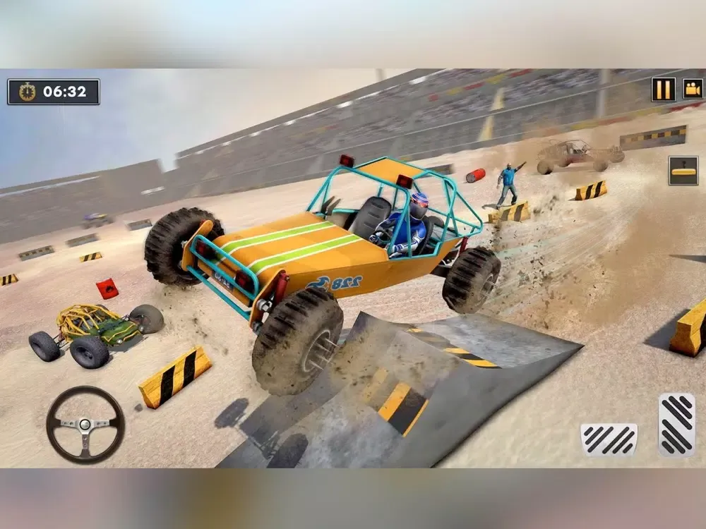 Dune Buggy Car Crash Stunts iPad  स्क्रीनशॉट