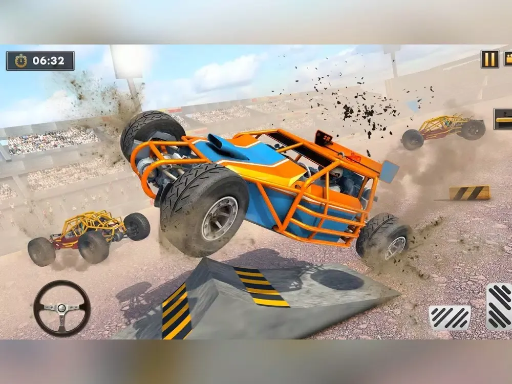 Dune Buggy Car Crash Stunts iPad  स्क्रीनशॉट