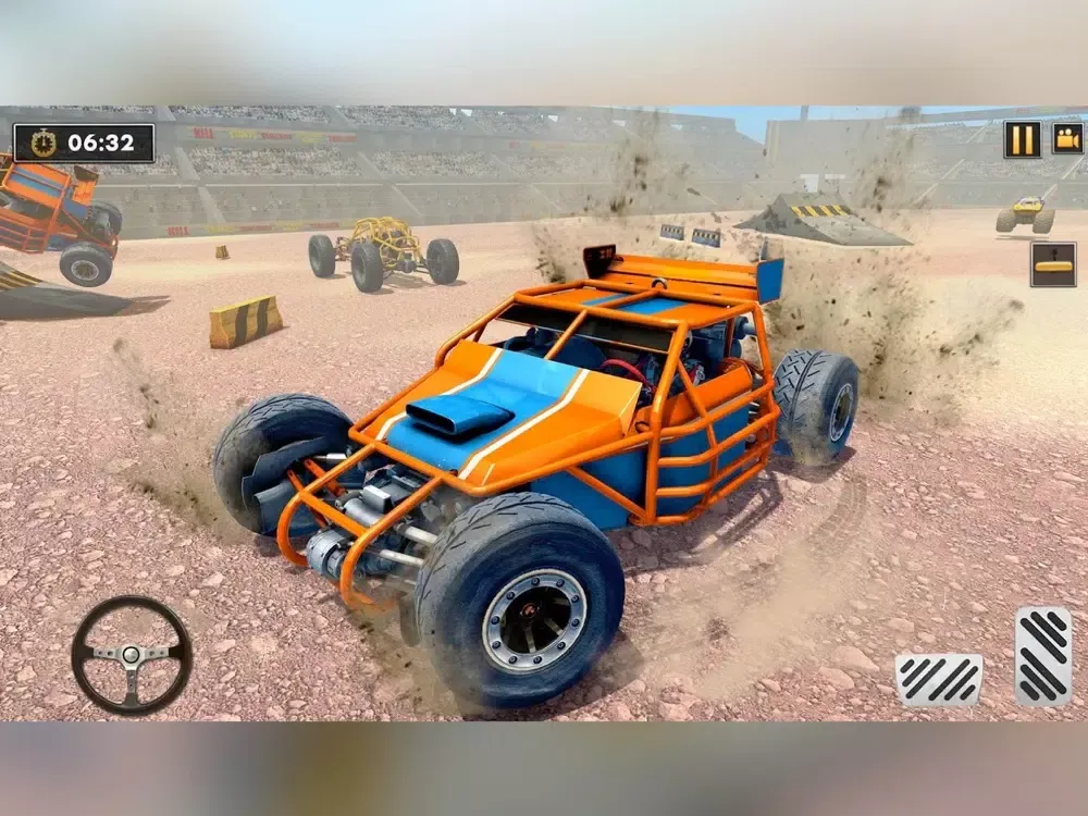 Dune Buggy Car Crash Stunts iPad  स्क्रीनशॉट