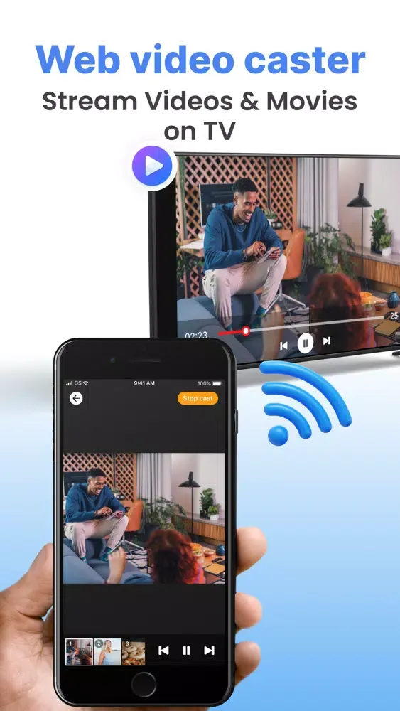 Screencast: Cast video, photo سکرین شاٹس