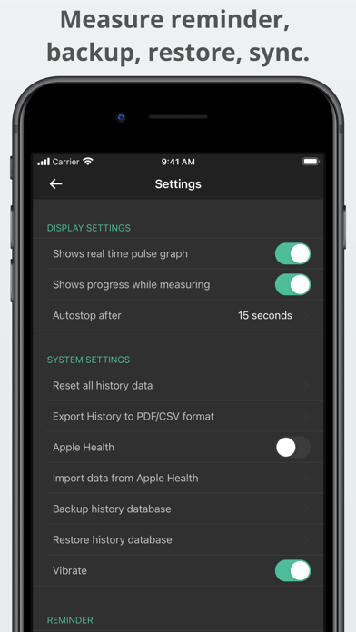 Captures d'écran de Heart Rate Plus: Pulse Monitor
