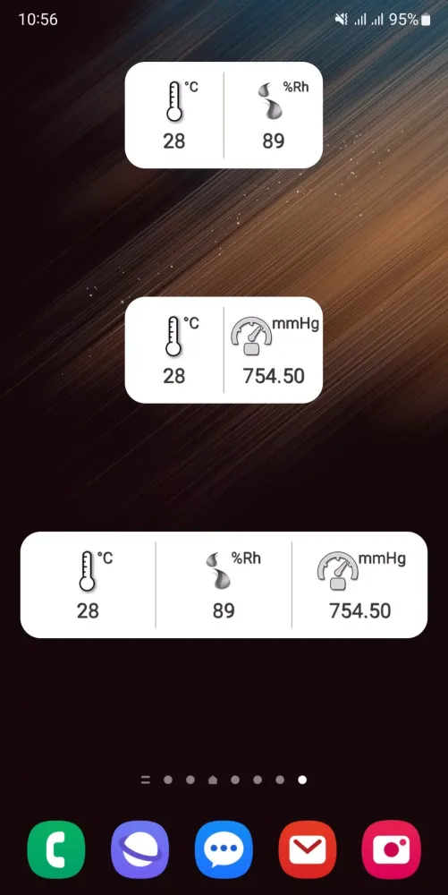 Screenshot di Thermometer Plus