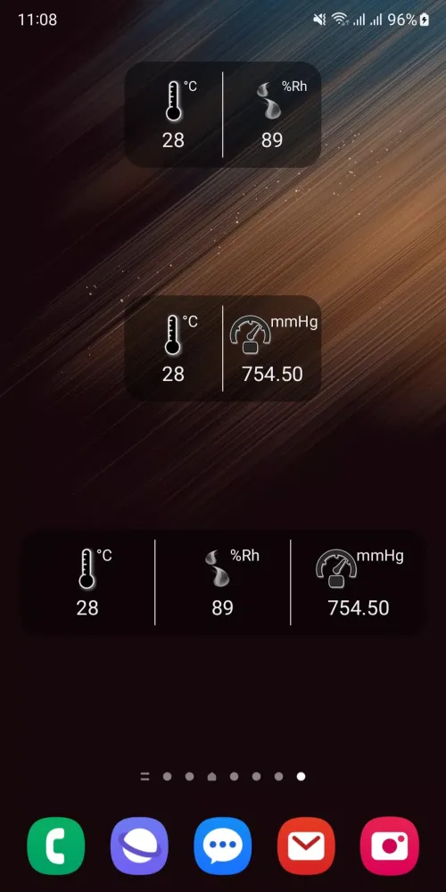 Screenshot di Thermometer Plus