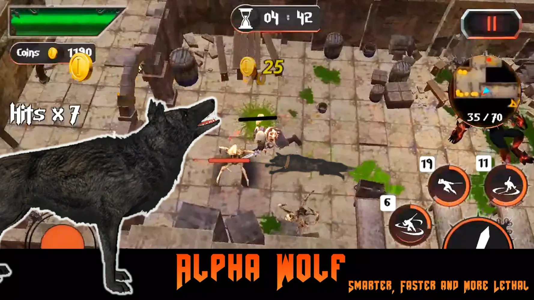 Captures d'écran de Revenge of Dungeon Warrior