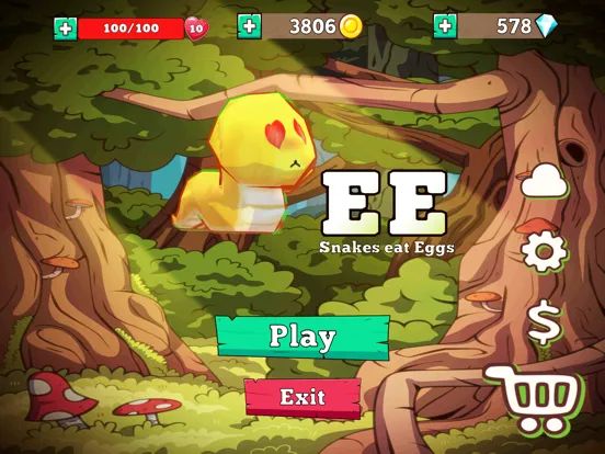 Snakes Rival Eggs iPad 应用截图