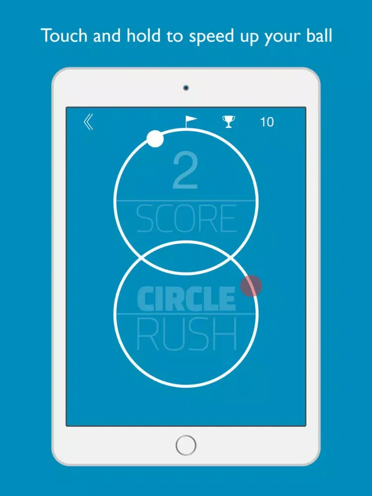 Circle Rush Crossy - Don't Stop the White Ball iPad  Ekran Görüntüleri