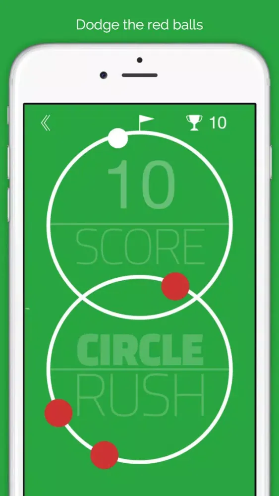 Circle Rush Crossy - Don't Stop the White Ball Ekran Görüntüleri