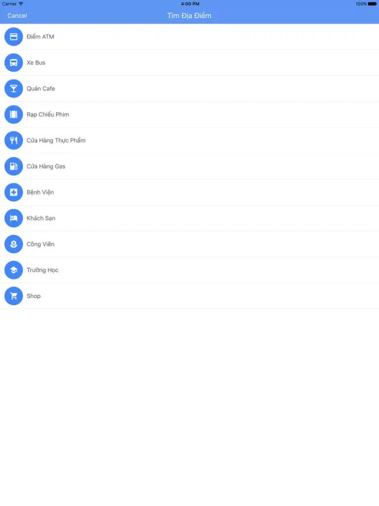 Ban do for Google Map - Ban do Viet Nam, Ho Chi Minh, Ha Noi, chi dan duong va dia diem iPad  Screenshots