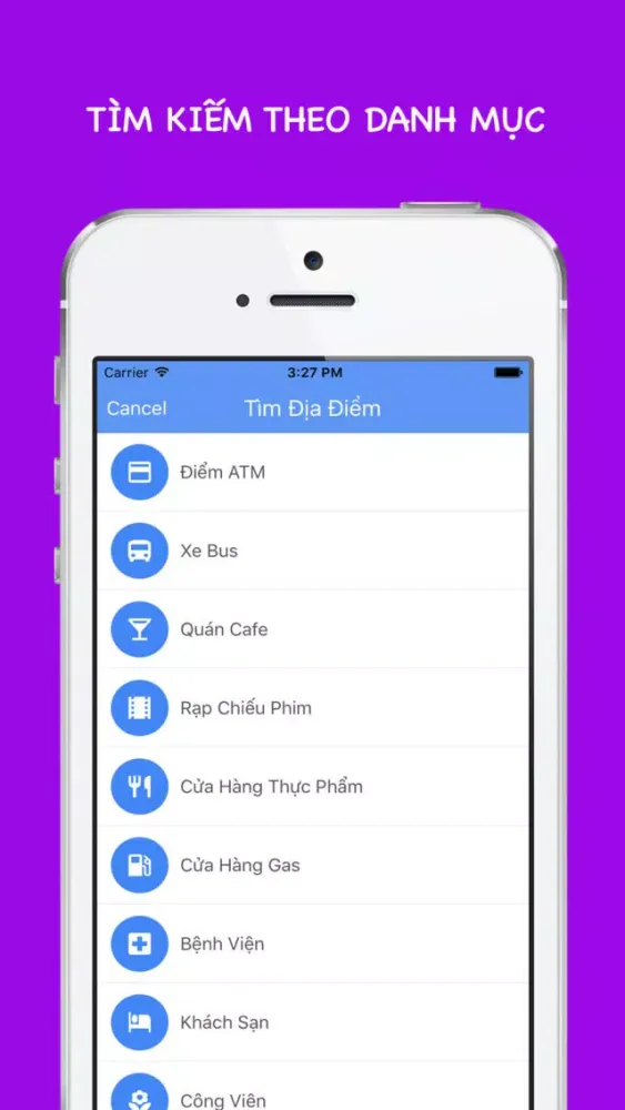 Ban do for Google Map - Ban do Viet Nam, Ho Chi Minh, Ha Noi, chi dan duong va dia diem Screenshots