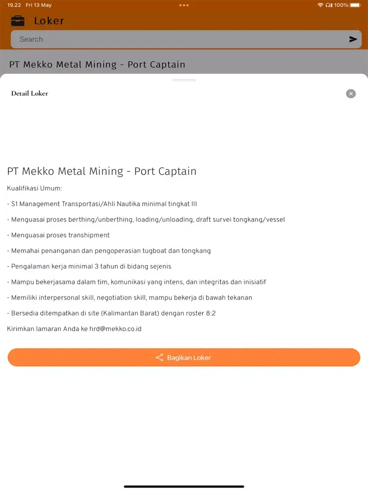 Dunia Tambang iPad  스크린샷