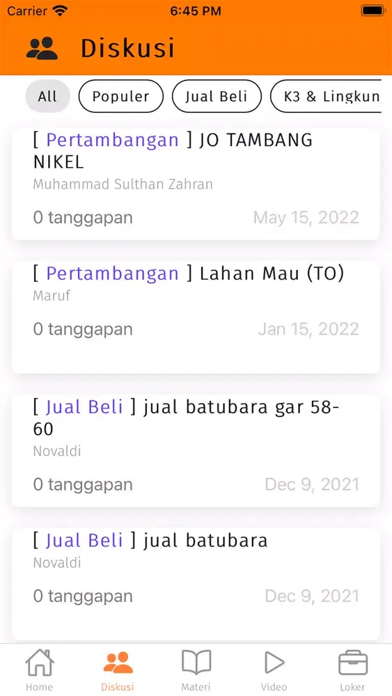 Dunia Tambang 스크린샷