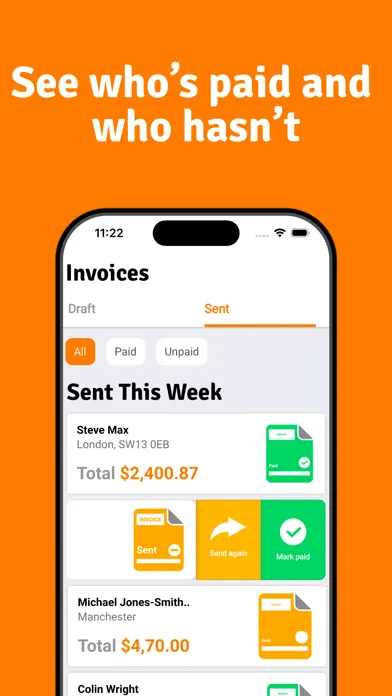 Tangkapan layar dunit instant invoicing