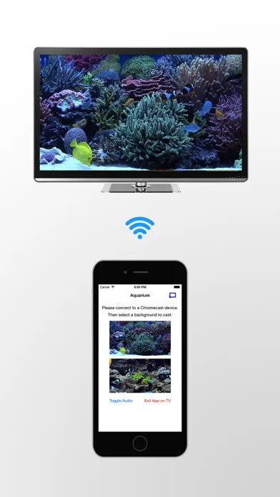 Aquarium on TV for Chromecast應用截圖