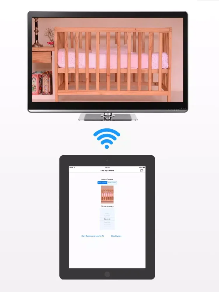 Cast My Camera for Chromecast iPad  Ekran Görüntüleri
