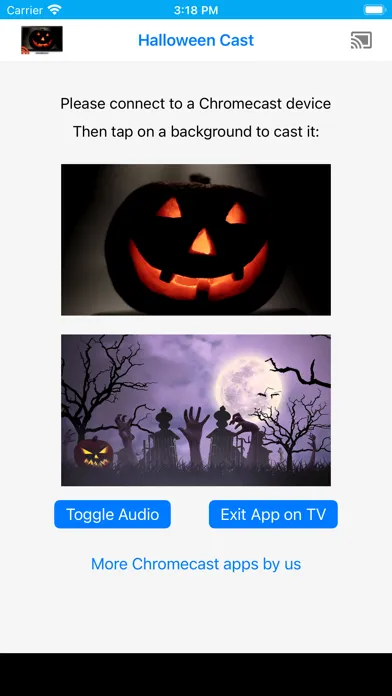Zrzuty ekranu Halloween on TV for Chromecast